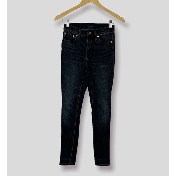 J. Crew 9” High Rise Toothpick Jean Charcoal Wash H2651 26 EUC - Picture 2 of 8